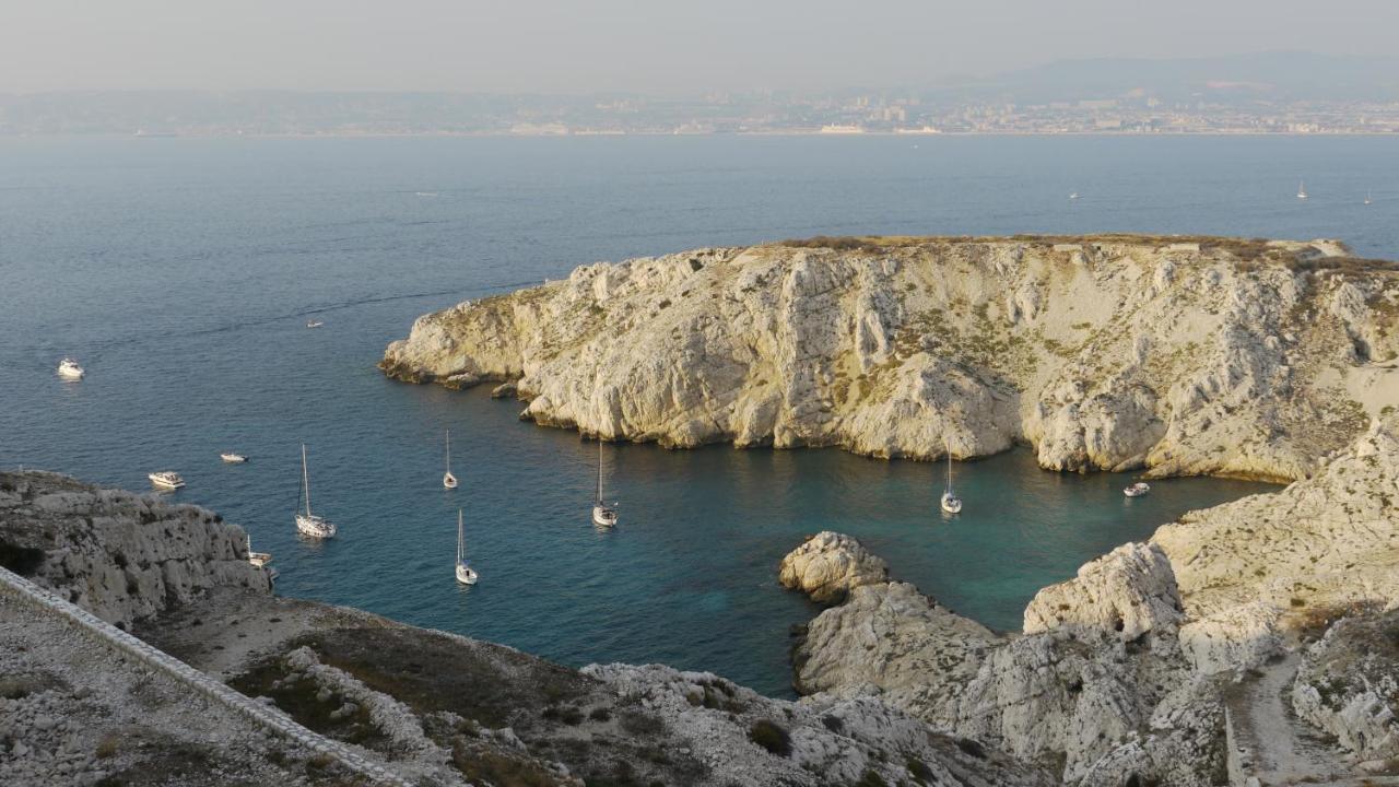 Les Pieds Dans L'Eau Sur L'Ile Du Frioul Daire Marsilya Dış mekan fotoğraf