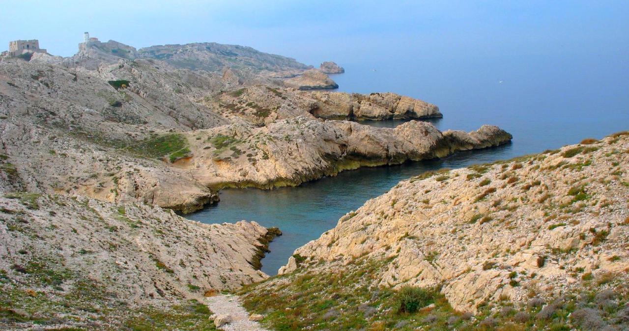 Les Pieds Dans L'Eau Sur L'Ile Du Frioul Daire Marsilya Dış mekan fotoğraf